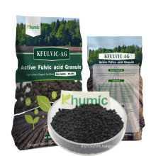 Khumic fulvic acid granule leonardite source high quality Kfulvic AG bio organic agricultural fertilizer wholesale